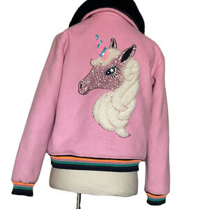 Billieblush Pink Kids Jacket. Bought in Paris France....SIZE 12